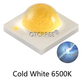 50PCS HongKong 1W-3W 3535 SMD Didelės Galios LED diodų Chip šviesos spinduolis, Neutrali Balta Šiltai Balta pakeisti CREE XPE XP-E XPG2 led