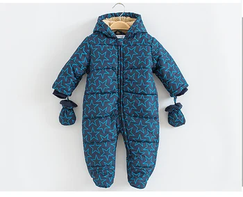 Atstumas pardavimas!!! Kūdikių rudens/žiemos romper kūdikių kidsJumpsuit 6months-2Years, kūdikių žiemos kombinezonai, vaikiški žiemos drabužių