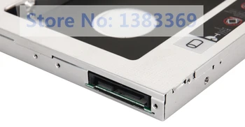 NIGUDEYANG 12,7 mm SATA 2 HDD SSD Standžiojo Disko Adapteris Optinis bay Caddy Rėmas Dell Inspiron N7110 N5110